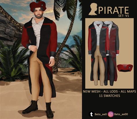 the sims 4 pirate